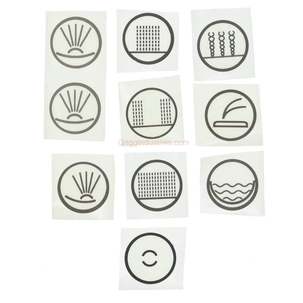 Hansgrohe 97218610 Shower Decals