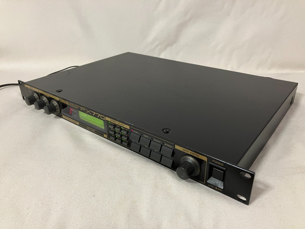 YAMAHA FX770 Guitar Multi Effects Processor Japan Vintage Tested