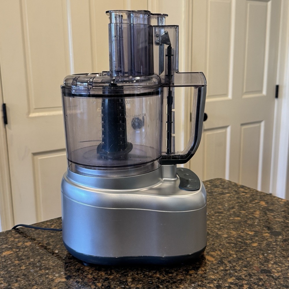 Cuisinart Elemental Food Processor 11 Cup Chopper Silver Model FP-11 TESTED