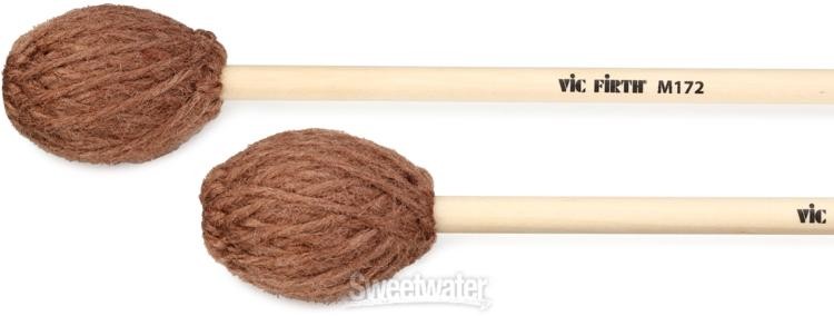 Vic Firth M172 Corpsmaster Multi-Application Marimba Mallets - Hard