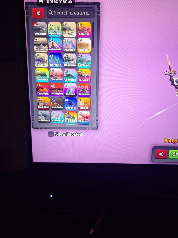 Creatures Of Sonaria Any Creatures (please read description)