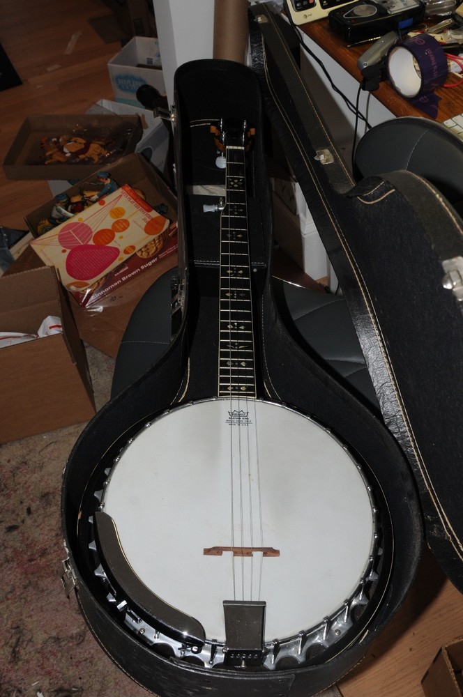 Vint. Hondo Model HB82A String Banjo NICE Condition Musical 5 String Instrument*