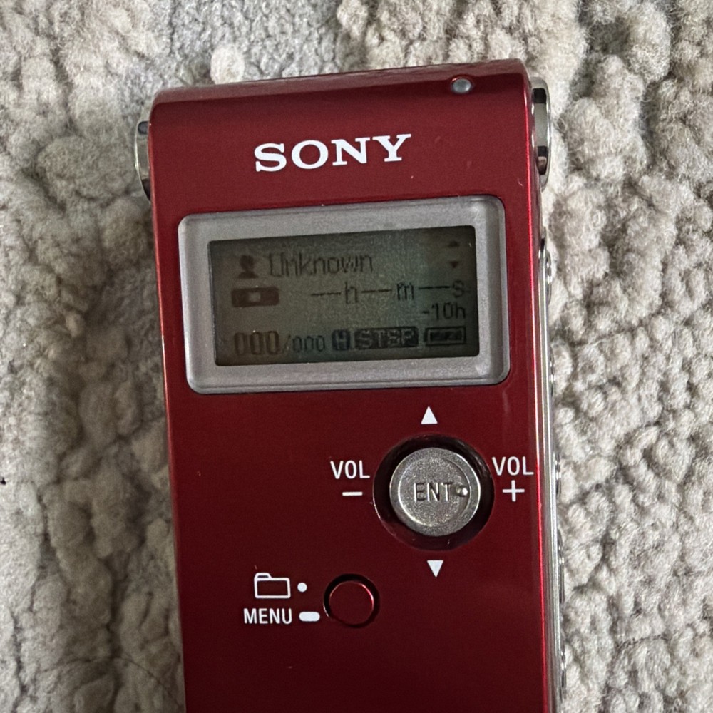 Sony ICD-UX71 Digital MP3 Player Voice IC Recorder TESTED Working EuC