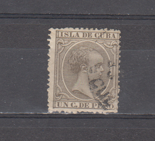 1CUBA  : 1890/97  - USED - SCOTT # 132