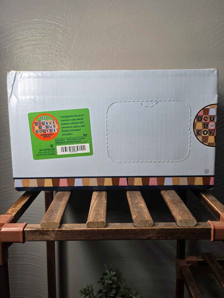 Double Donut Decaf Pumpkin Spice Coffee Pods