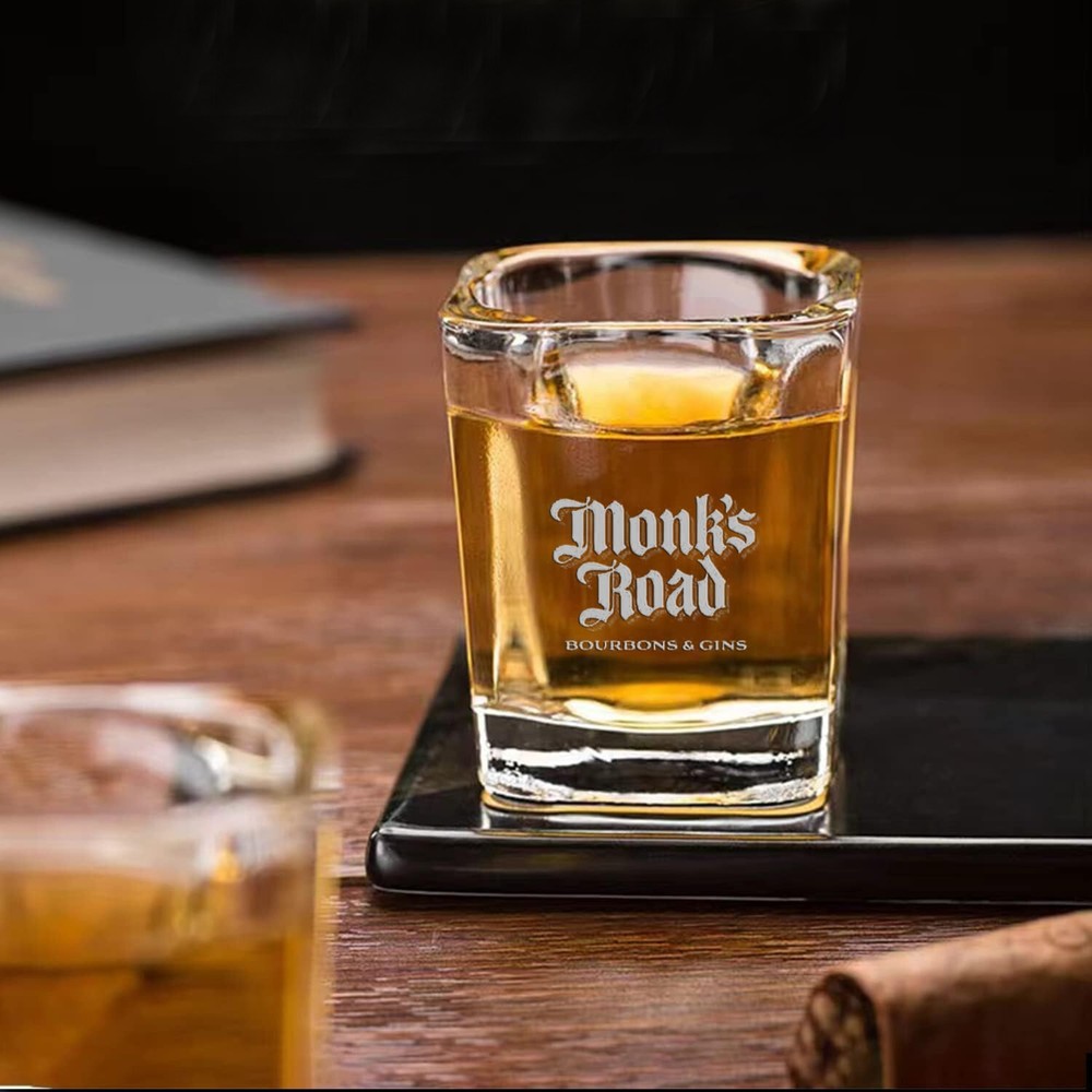 MONK'S ROAD Whiskey Shot Glass