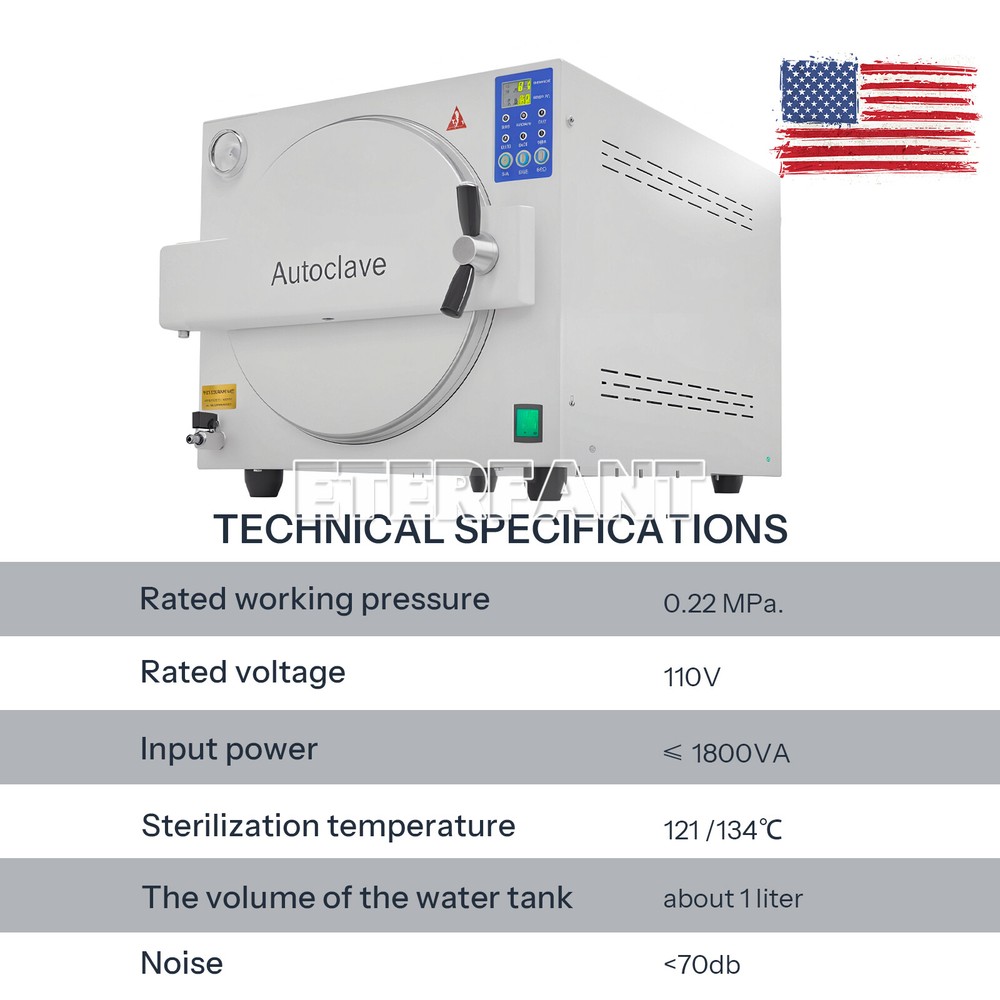 Autoclave Steam Sterilizer Dry Function/Sterilizer+Printer/UV Sterilizer Cabinet