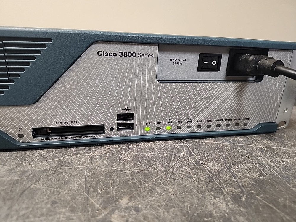 Cisco 3825 Integrated Services Router __