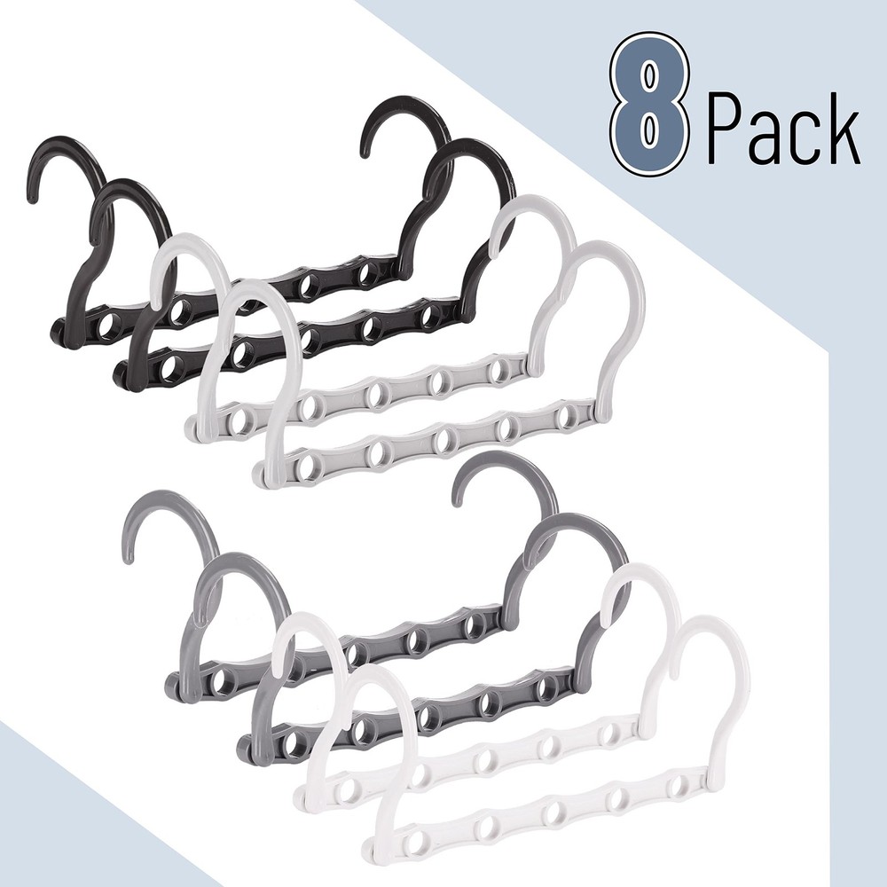 Mr. Pen Space Saving Hangers - 8 Pack Mixed Color 8 Pack, Colors