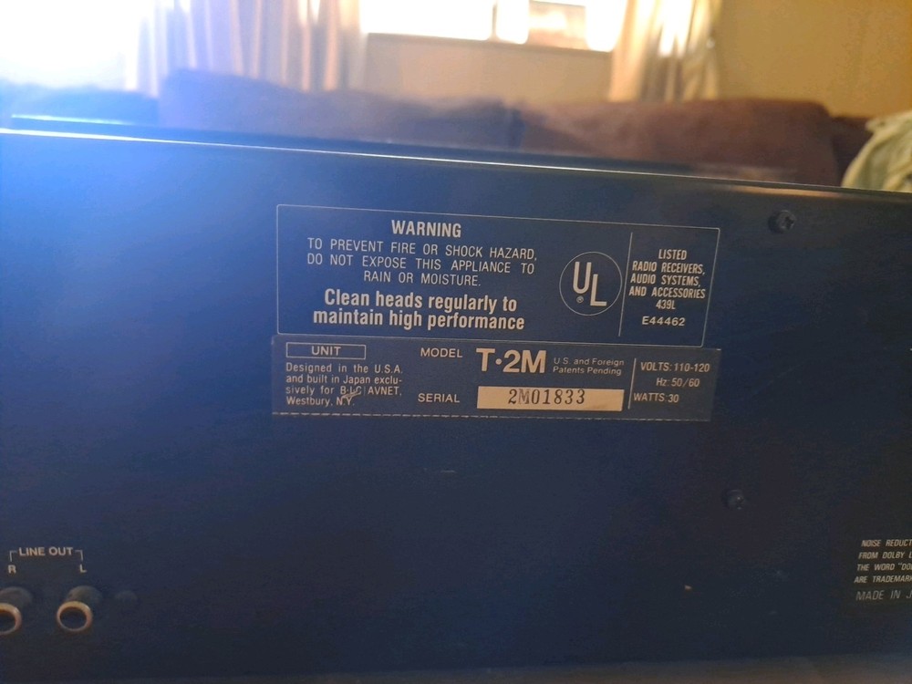 BIC T-2M two Speed Cassette Deck