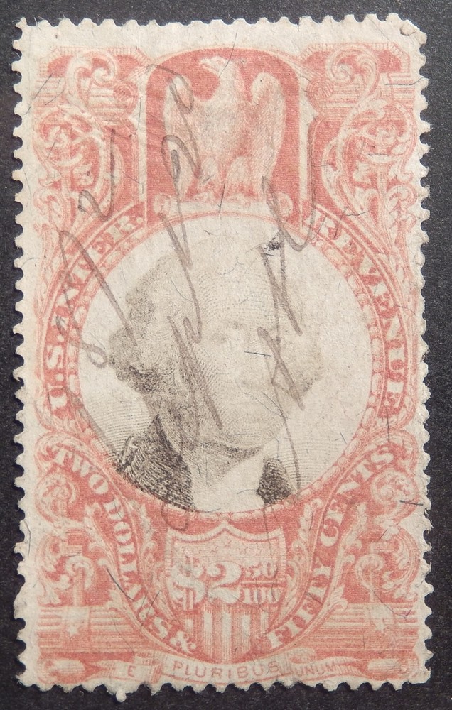 Scott #R146, Pen Cancel