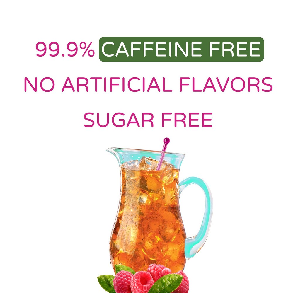 Crystal Light No Sugar Raspberry Ice Drink Mix Less Calories 6 Pitcher Packets