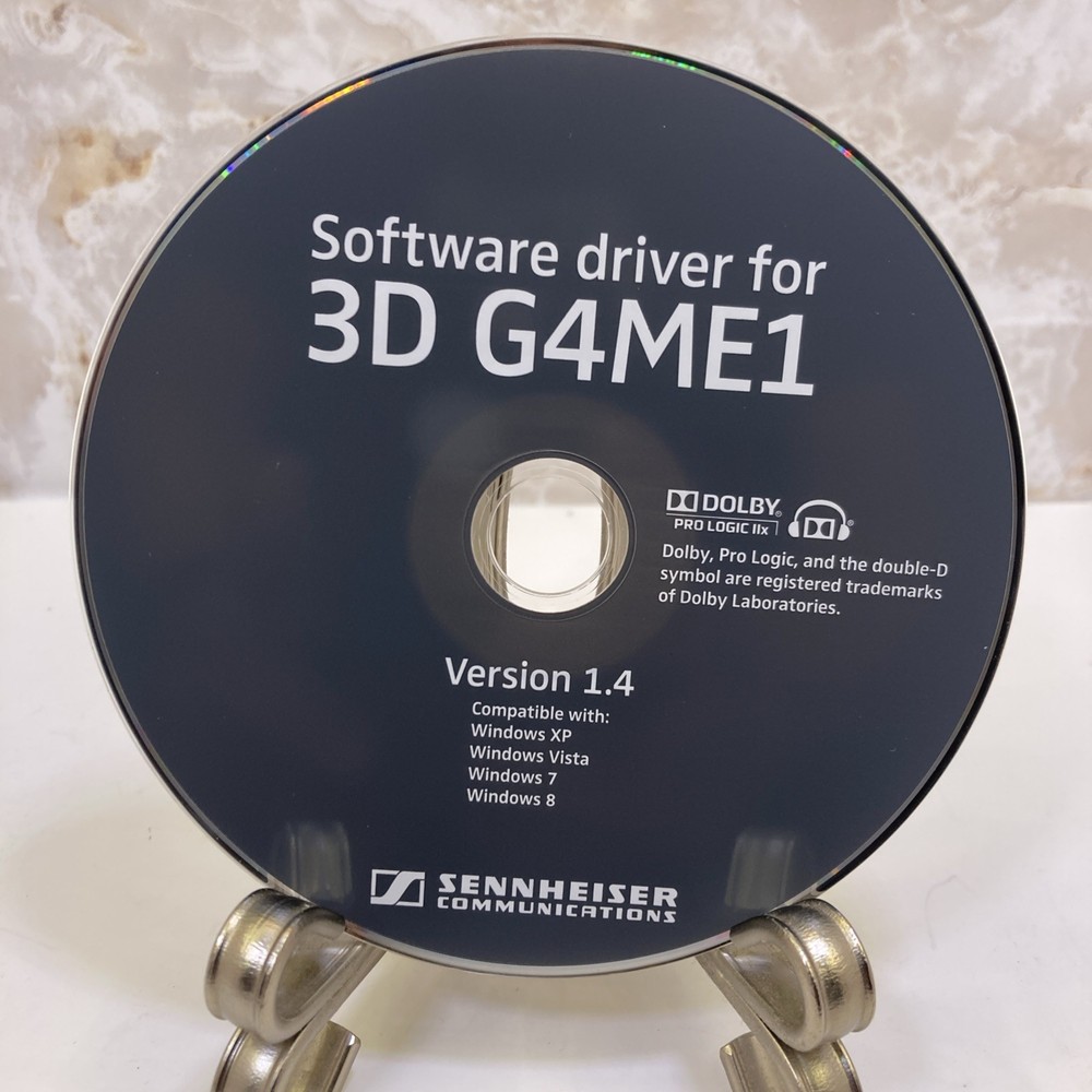 Sennheiser 3D G4ME1 Software Driver Only 1.4 Version Dolby
