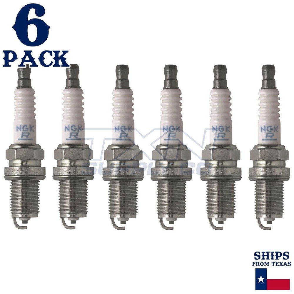 6 Pack NGK 5553 Spark Plugs BKR6ES-11