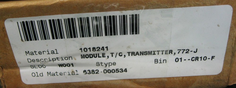 Acromag 772-J Thermocouple Transmitter