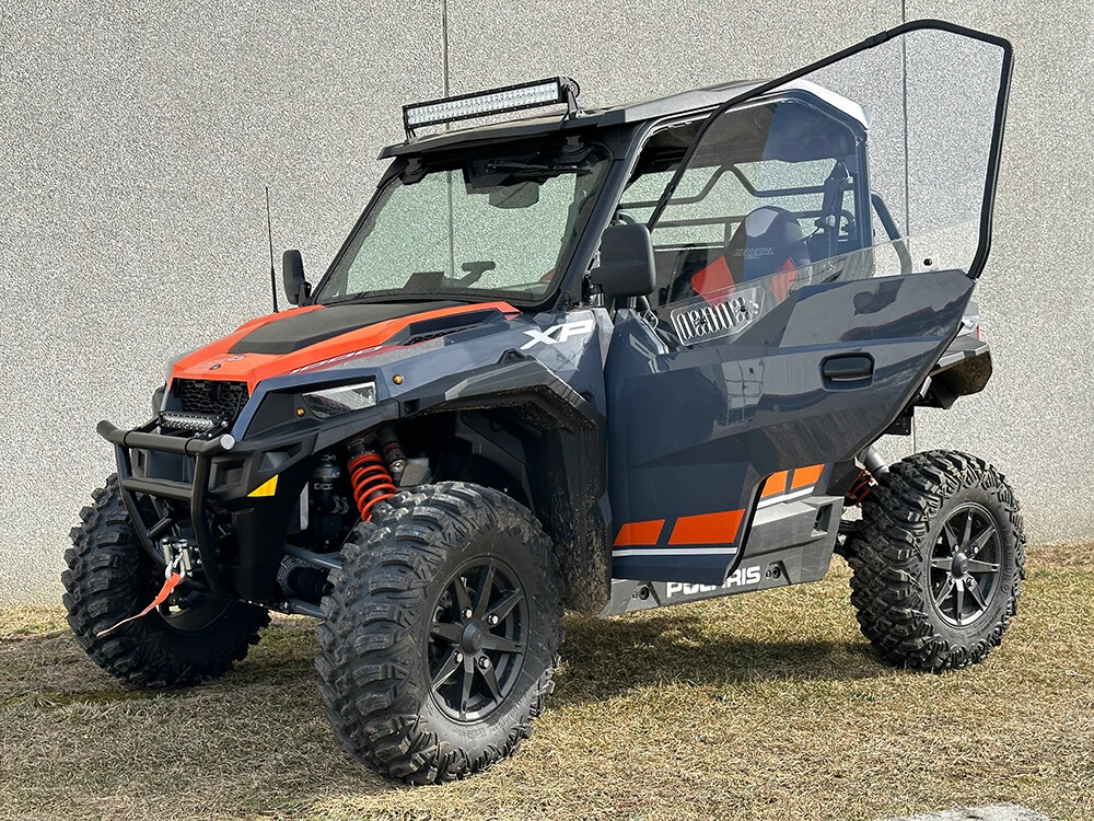 Polaris General - Hard Coated Polycarbonate Upper Doors Kit-Clear