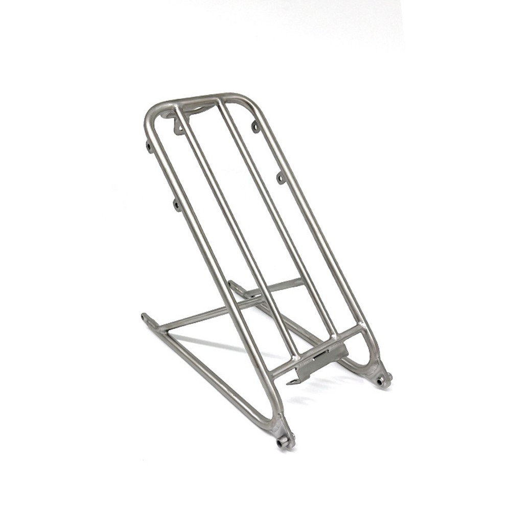 Super Lightweight Titanium Alloy Rear Rack for Brompton Bicycle Folding Bikes