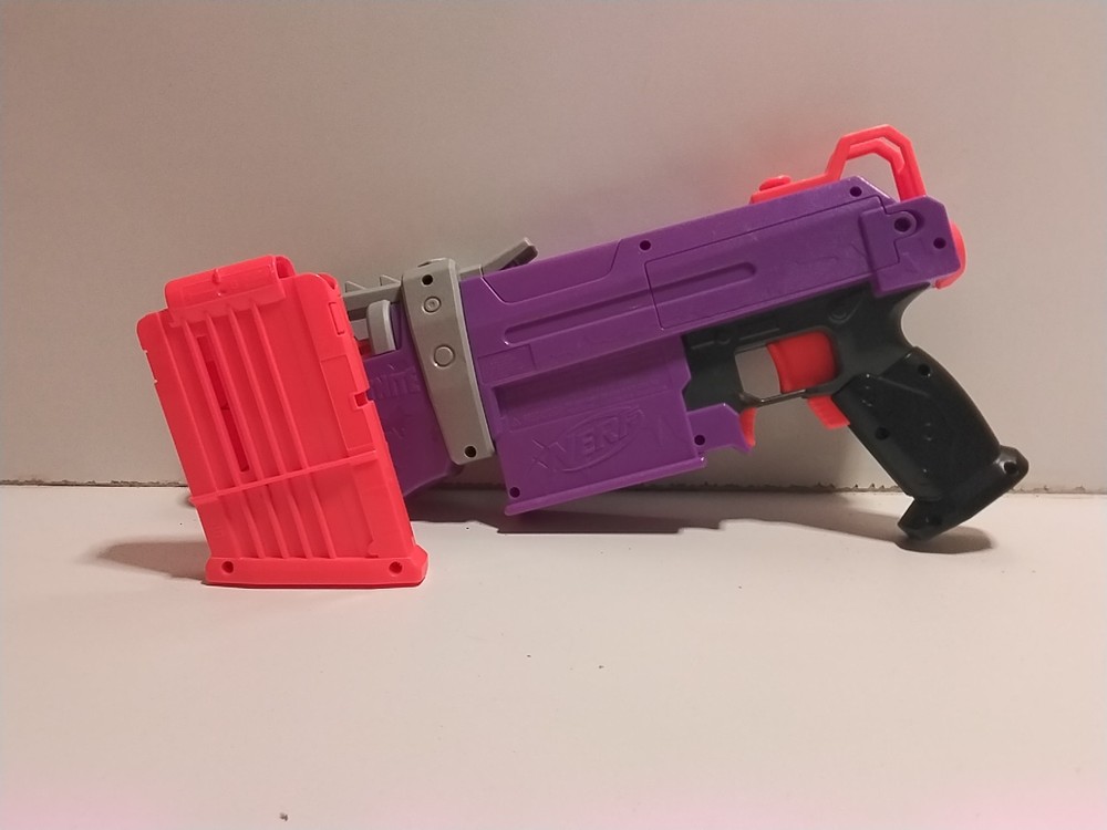 Nerf Fortnite SMG-E Motorized Dart Blaster.