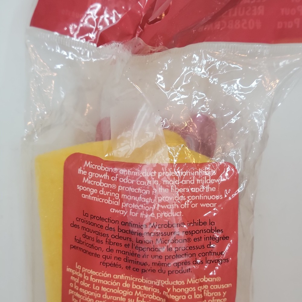 Quickie Type M Refill Microban Roller Scrub Sponge Mop #058BCRMB New
