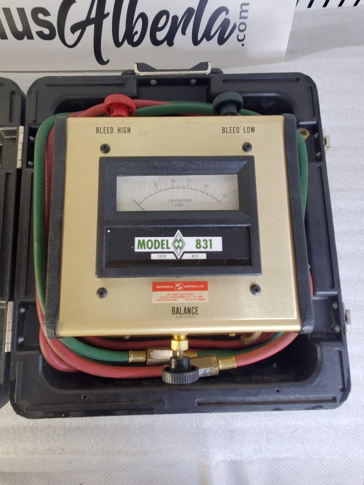 Mid-West Instruments Precision Flow Test Kit # 831 In Box