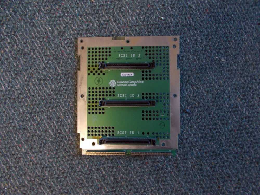 SGI Octane 030-0885-003 Rev B 3 slot SCSI Backplane