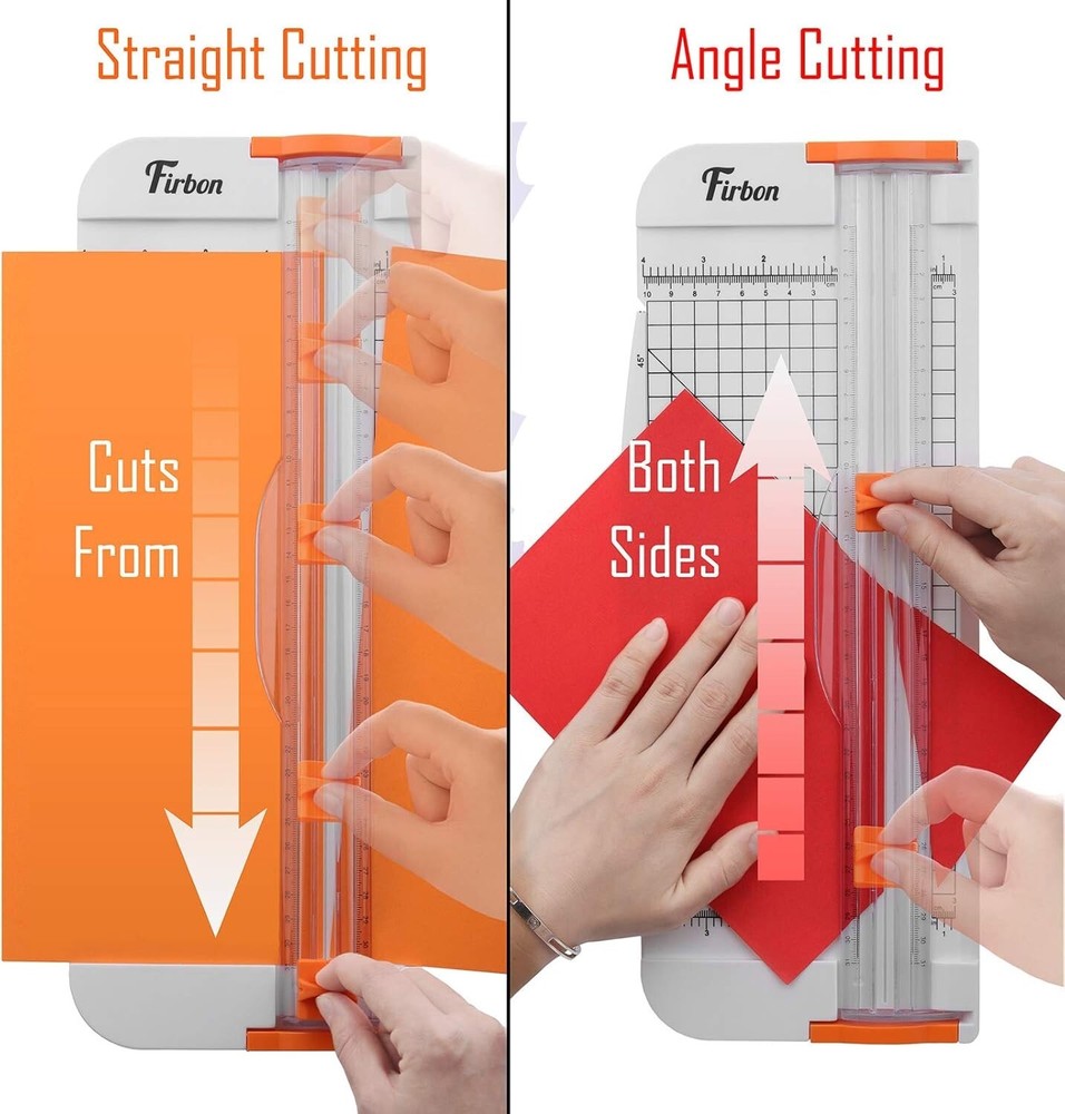 12-Inch Titanium A4 Paper Cutter with Precision Ruler - Secure Scrapbooking Tool