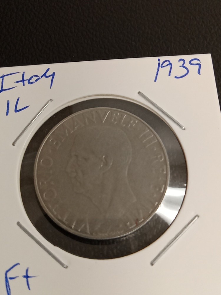 1939 Italy 1 Lire