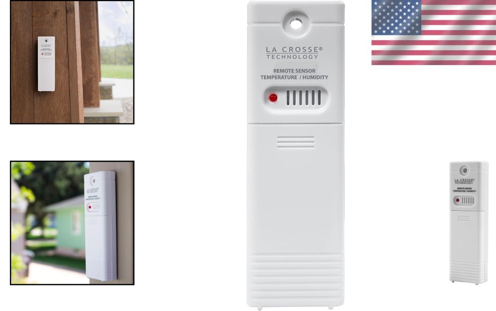 La Crosse Technology Wireless Outdoor Temperature & Humidity Sensor - Wall Mount