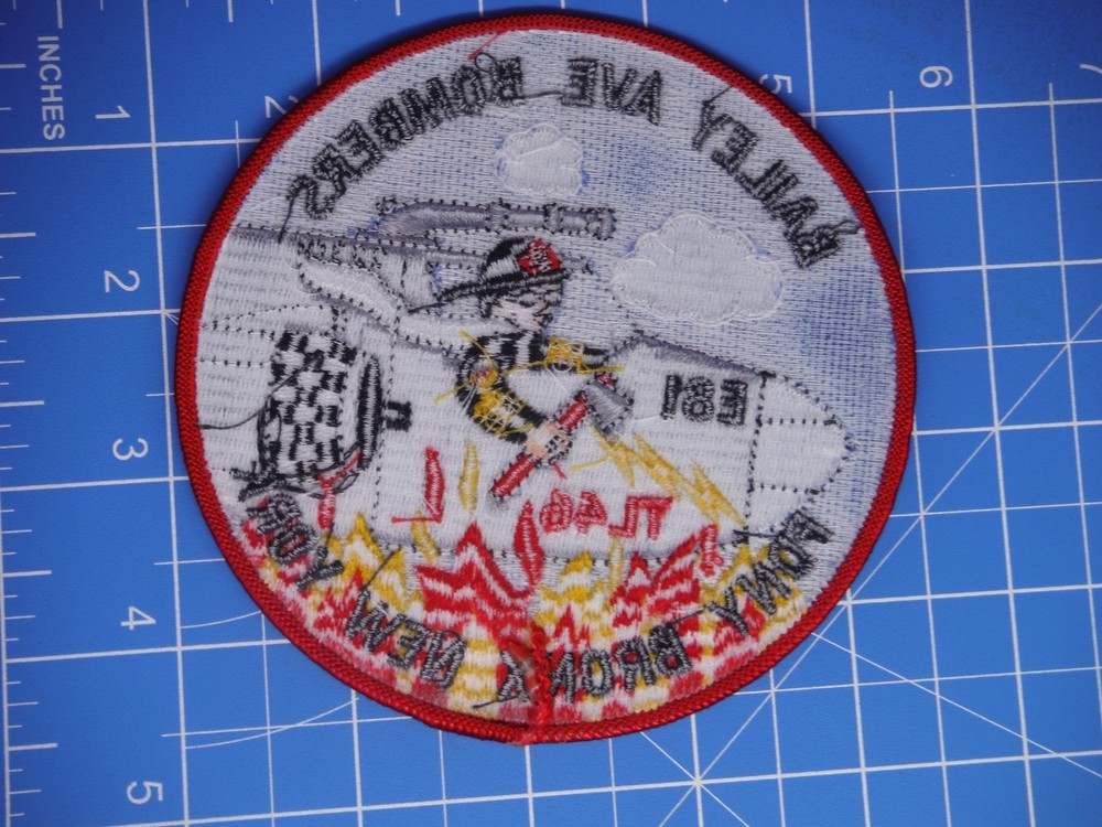 FDNY Engine 81 TL 46 Bailey Ave Bombers patch