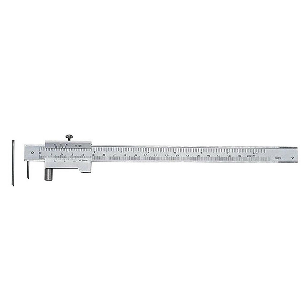 0-200mm Marking Vernier Caliper With Carbide Scriber Parallel Marking Gauging