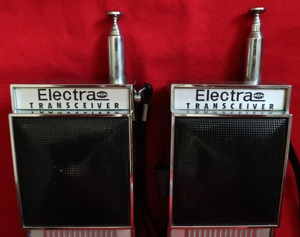 2 Electra Handheld Transceiver Six Transistor