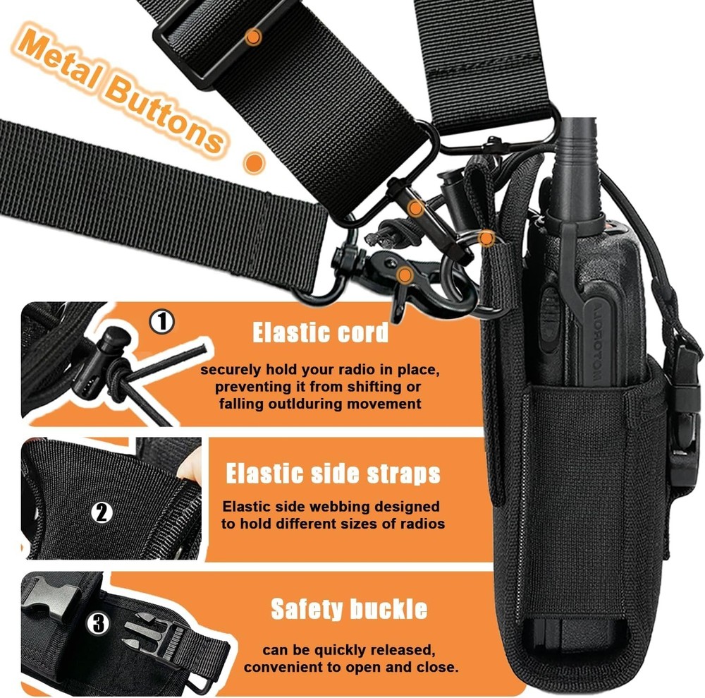 Lightweight Fire Radio Strap Bundle