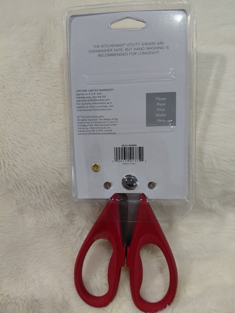 Kitchen Aid Shears Red