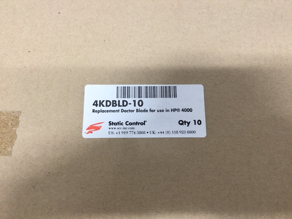 Static Control 4KDBLD-10 Replacement Doctor Blade For Use In Hp LaserJet 4000