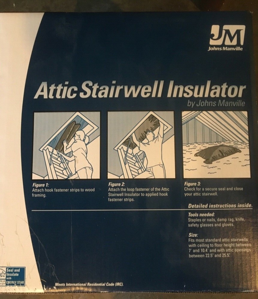 Attic Stairwell Insulator