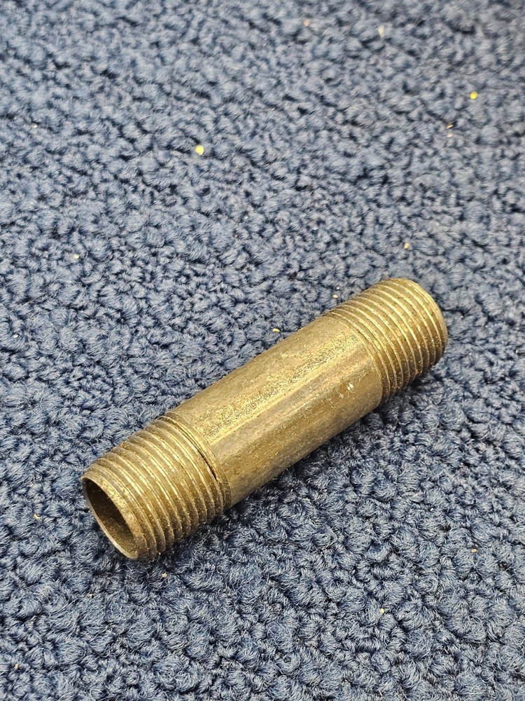 (QTY 4) 3" Length X 3/4" Diameter Pipe Nipple Thread Both End