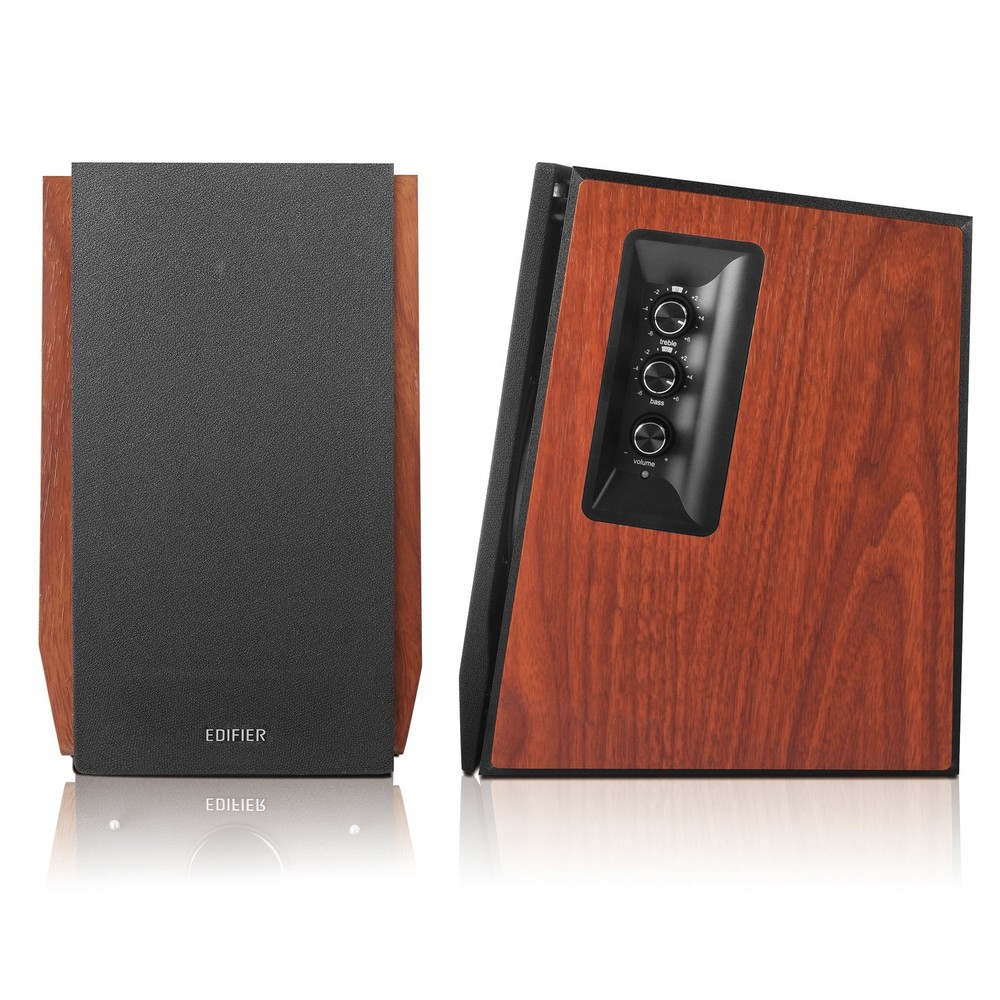 66-Watt Continuous-Power Amplified Bluetooth® 2.0 Bookshelf Speaker System...