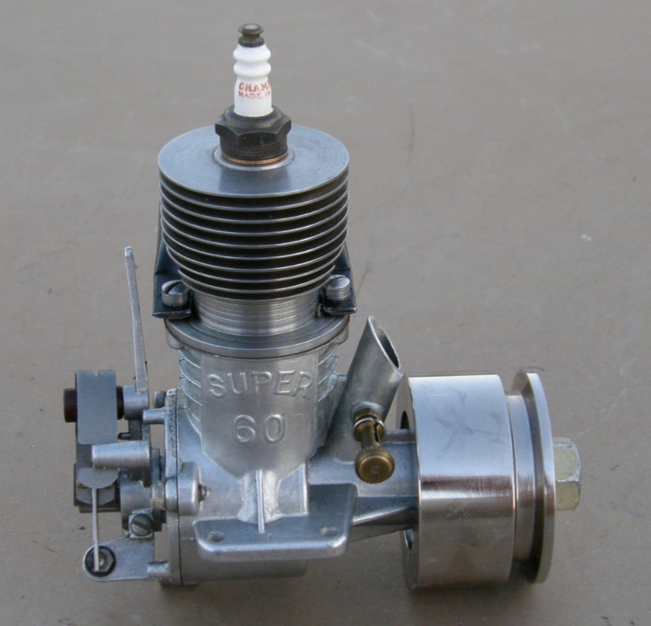OK 60 TORONADO RACEWAY TETHER CAR / MARINE Spark Ignition Model Engine