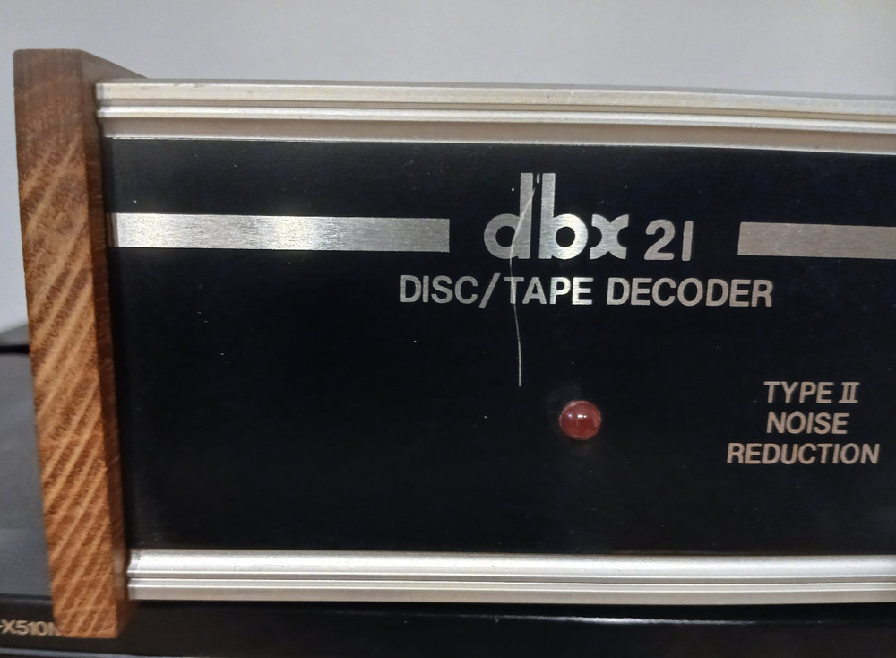VTG DBX 21 Disc/Tape Decoder Noise Reduction (ONE OWNER)-TESTED & WORKING-S. Vid