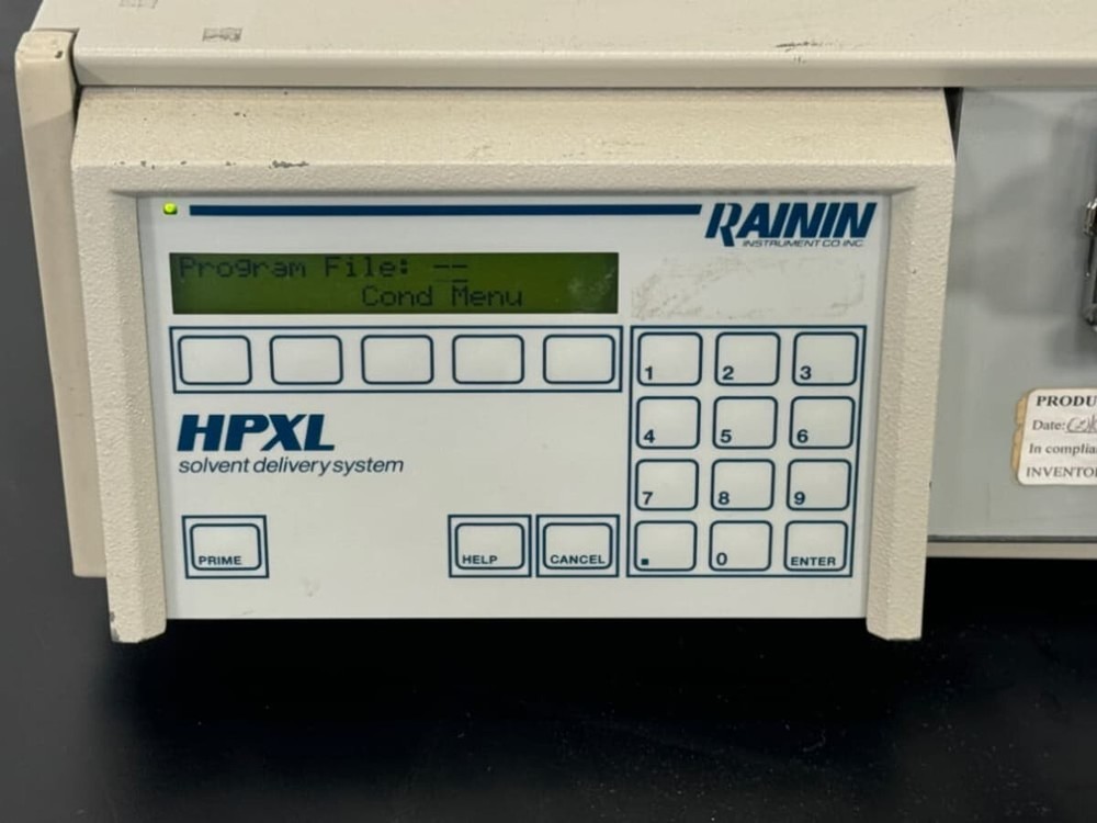 Rainin HPXL Solvent Delivery System Pump