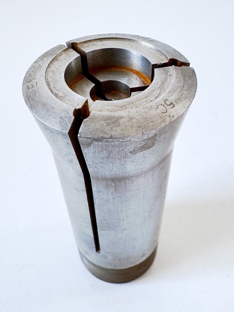 HARDINGE E1 5C Emergency Collet Internal & External Threads .757" Counter Bore