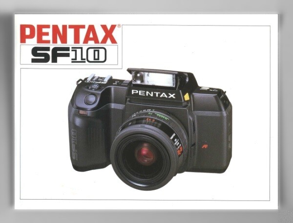 Pentax SF10 Instruction Manual 1989