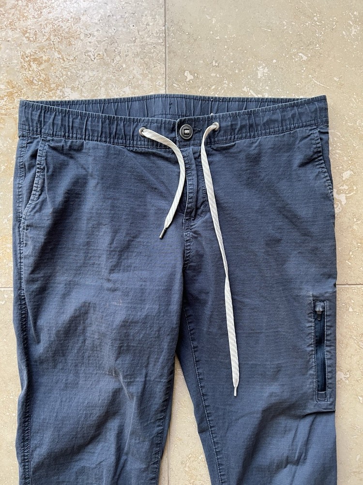 Vuori Women's Blue Riptstop Jogger Pants Size Large