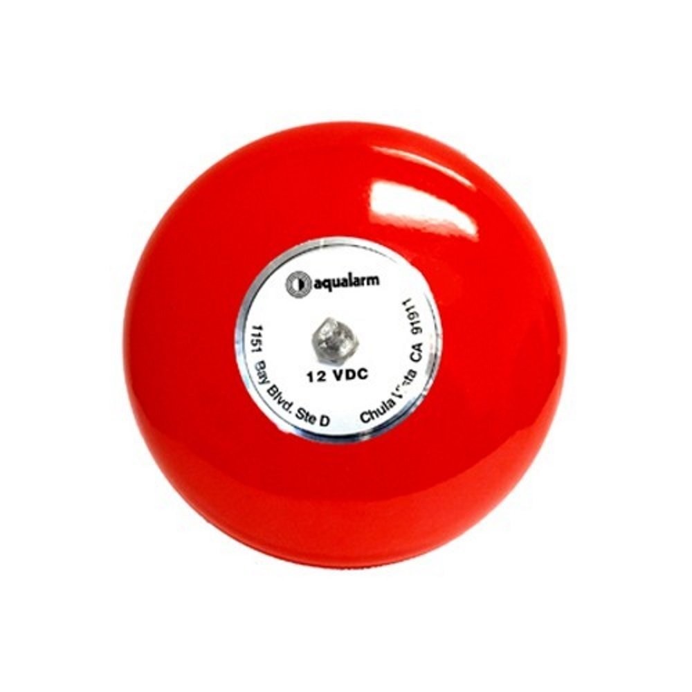 Aqualarm 20100 Red Alarm Bell, 12V