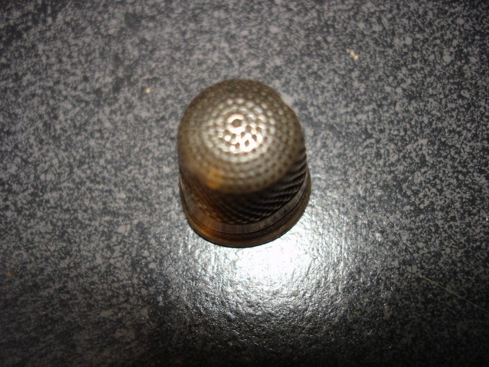 Vintage sterling silver thimble size 11