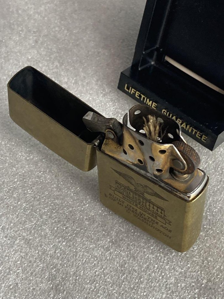 Zippo WHITE HOUSE 1792 Brass Lighter