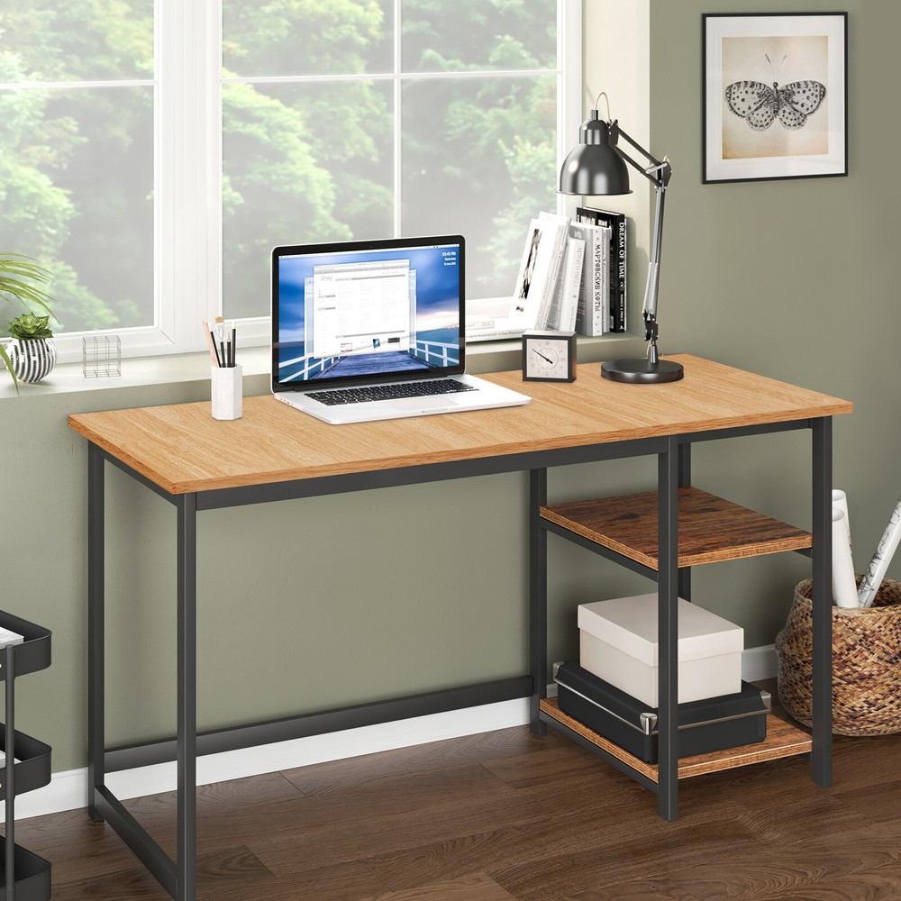 Wood Color 60x120x3.5cm Adjustable Workbenches Tabletop Rectangular Countertop