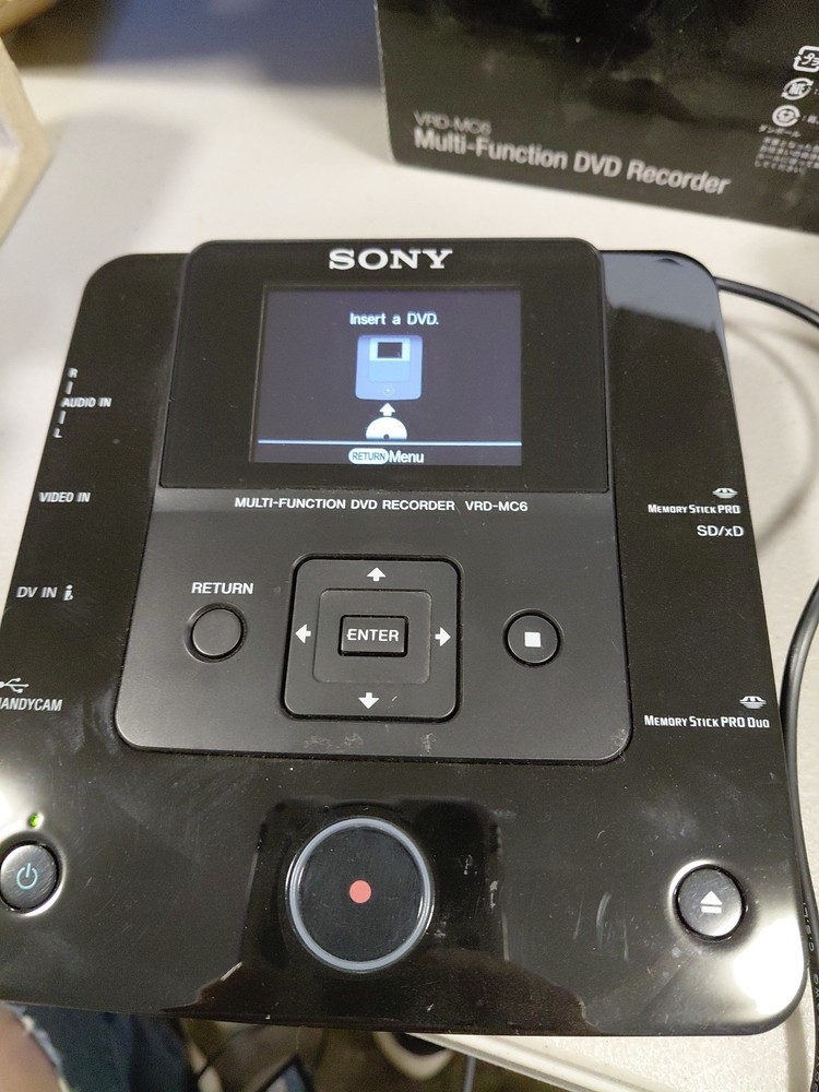 Sony VRD-MC6 Multi Function DVD Recorder Burner DVDirect Used Good Cond