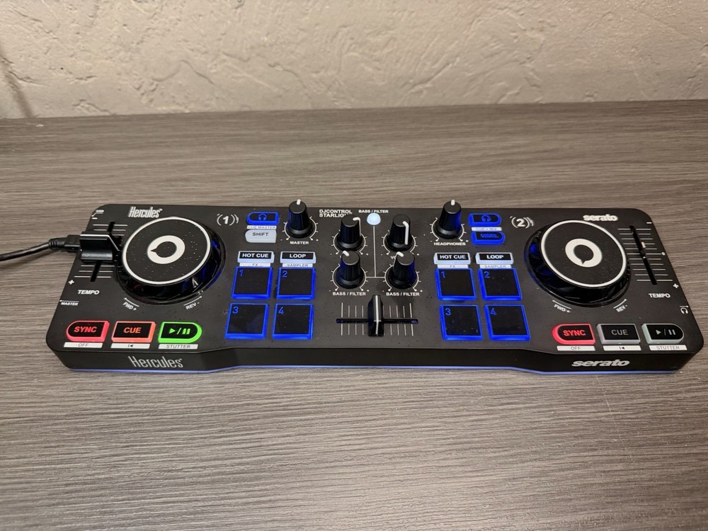Serato Hercules DJControl Starlight USB DJ Controller