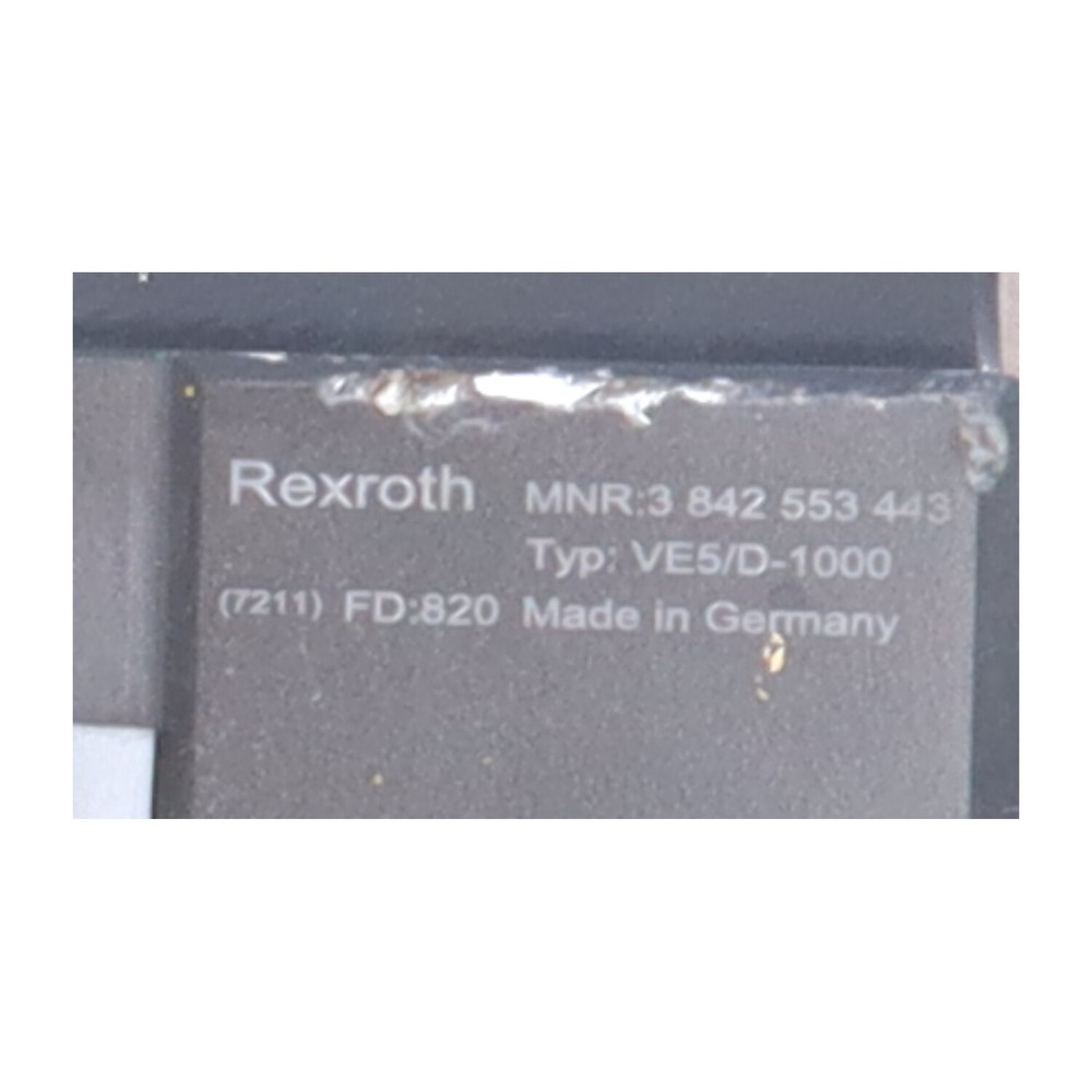 Bosch Rexroth 3842553443 Used UMP